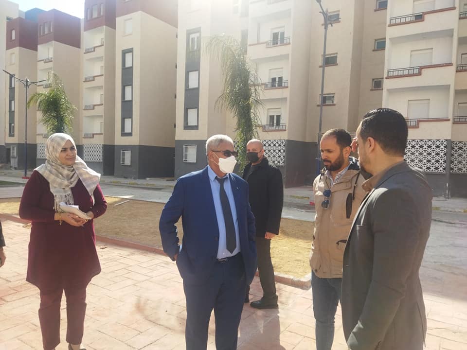 معاينة المجمع السكني الجديد 1000 مسكن عدل