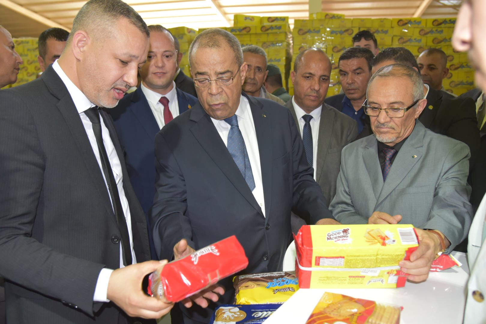 معاينة وحدة إنتاج البسكويت و الحلويات علامة ” BIBO” ببلدية سيدي عقبة.