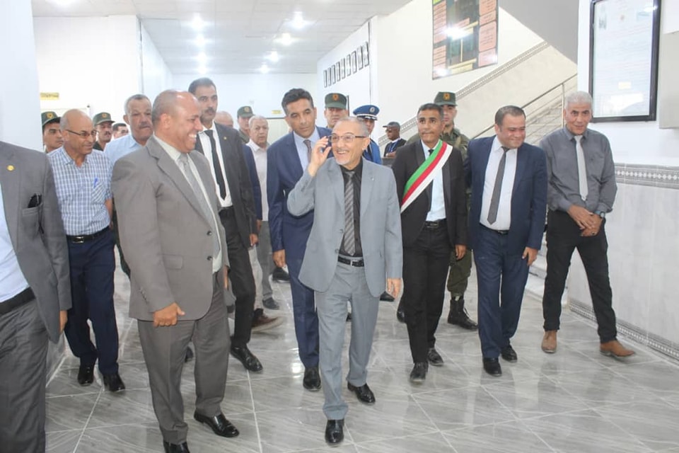 معاينة مختلف المشاريع التنموية  الجاري إنجازها على مستوى ولاية بسكرة