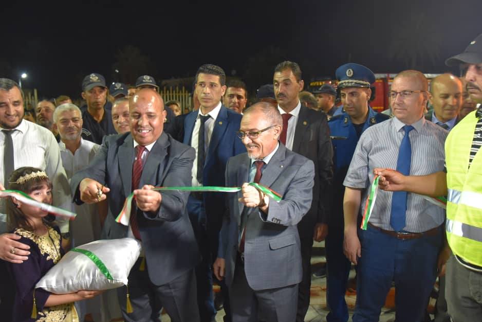 الاشراف على افتتاح حديقة الشهيد ابراهيم زيدان بحي الضلعة
