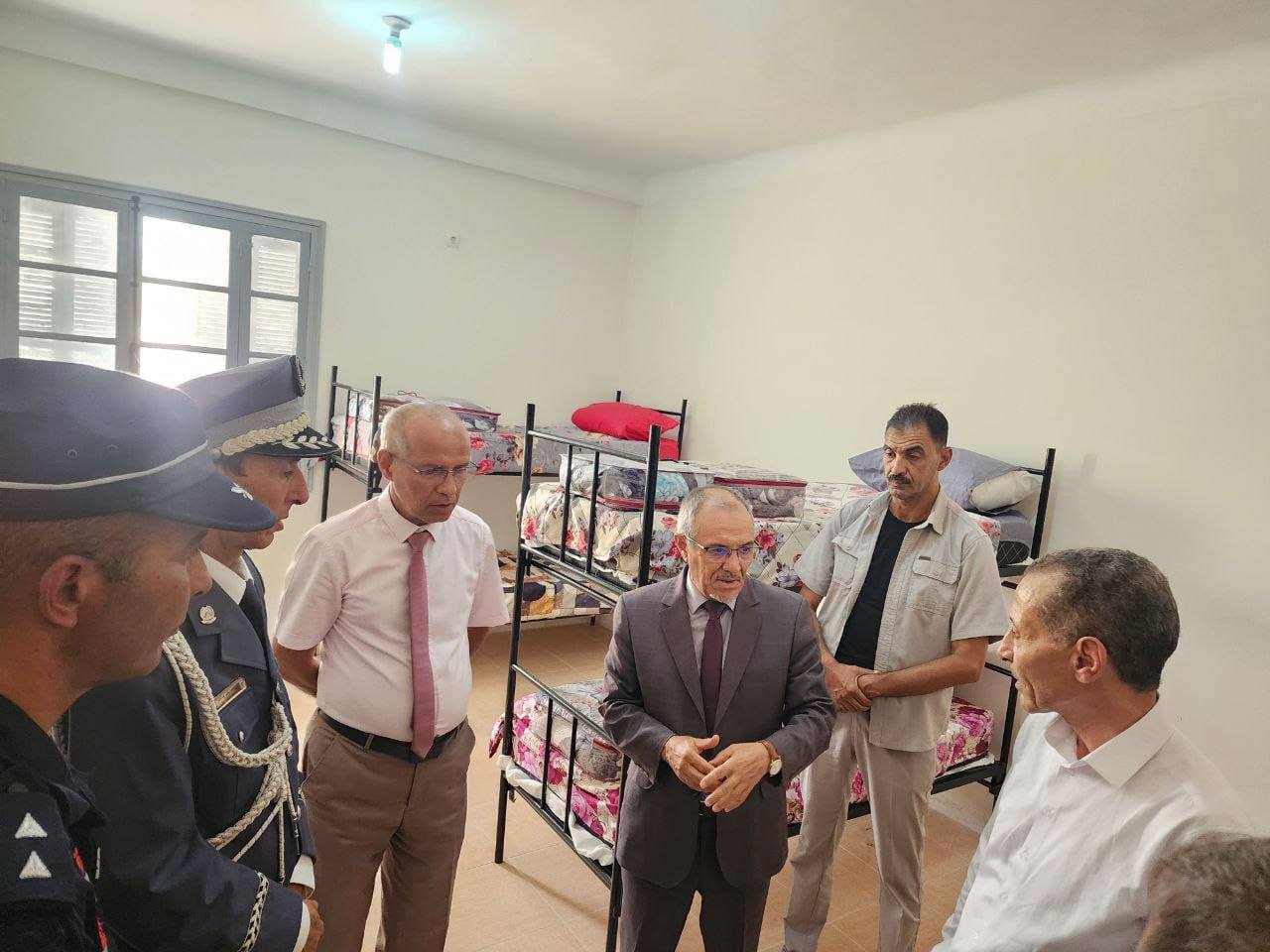 وضع حيز الخدمة للمركز  المتقدم للحماية المدنية ببلدية البرانيس