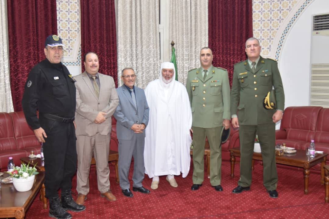 استقبال عميد مسجد الجزائر