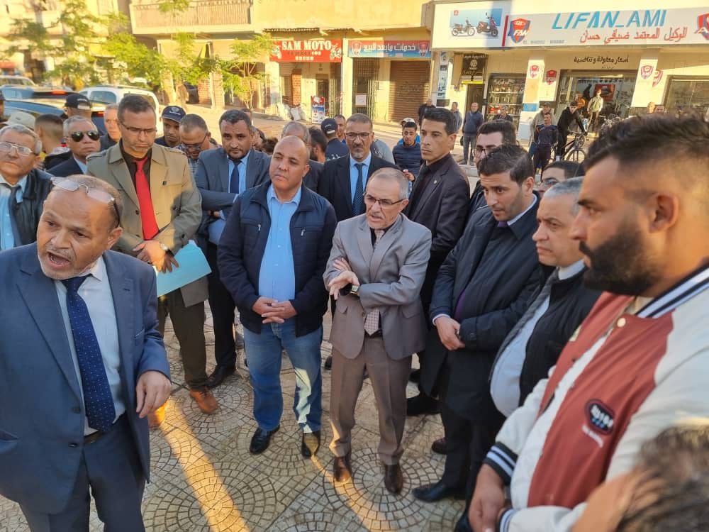 معاينة مشروع تجديد شبكة الصرف الصحي للمجمعات الرئيسية