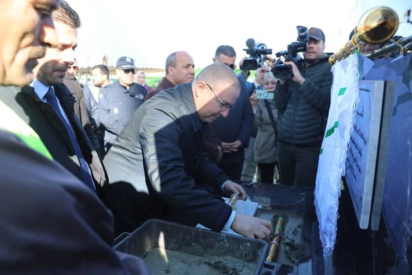 وضع حجر الأساس لمشروع إنجاز 1300 وحدة سكنية برنامج عدل 3