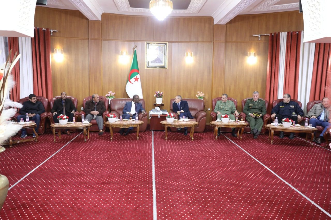 استقبال وزير الشباب المكلف بالمجلس الأعلى للشباب السيد ” مصطفى حيداوي”