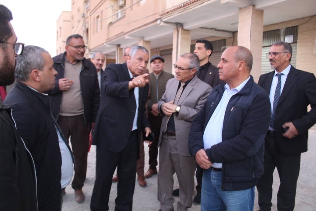 معاينة أشغال إعادة الإعتبار لطريق السوادرة