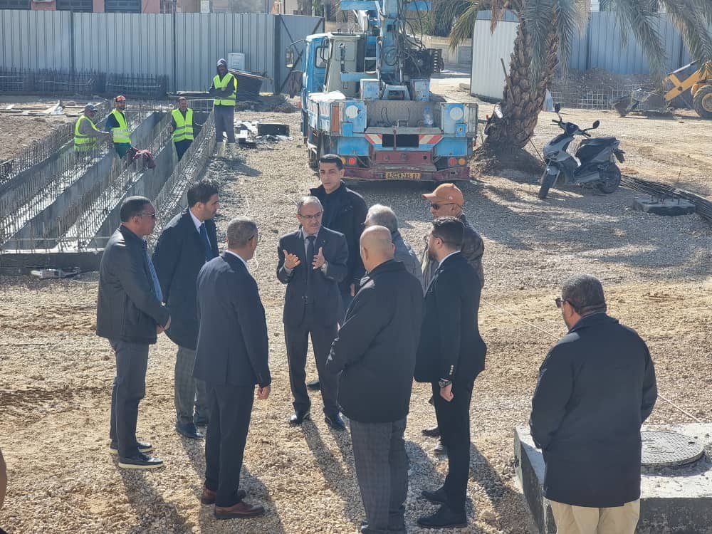 معاينة مشروع إعادة الإعتبار لساحة الحرية بوسط مدينة بسكرة