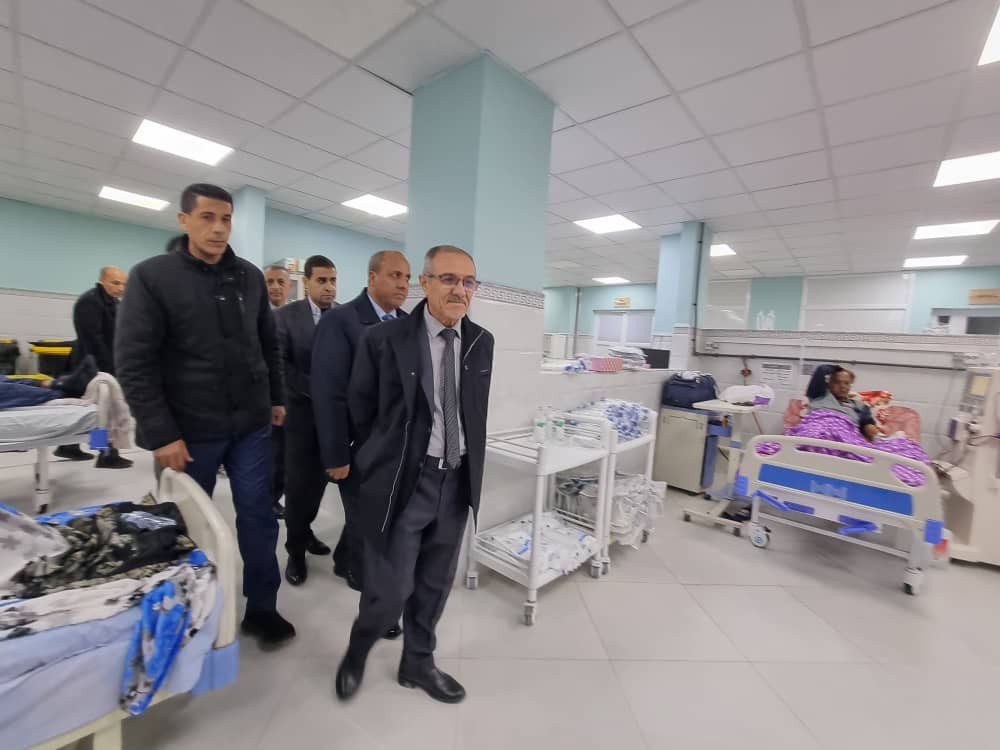 زيارة المؤسسة العمومية الاستشفائية ” زيوشي محمد”