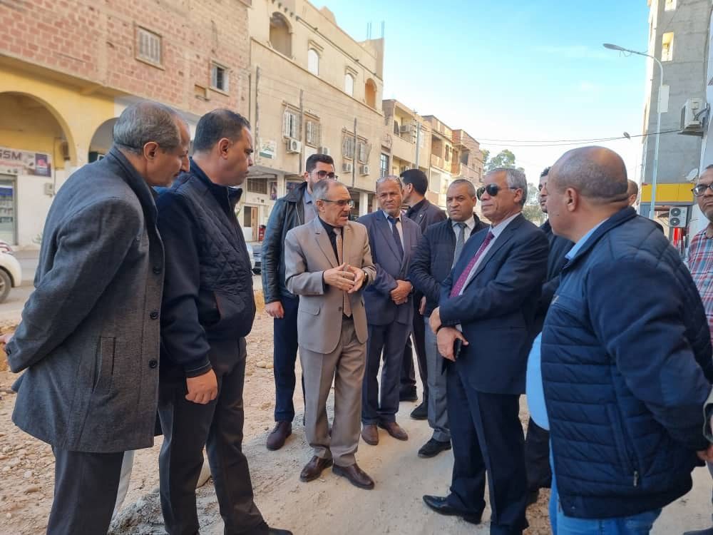 معاينة أشغال إعادة الإعتبار لشارع الأمير عبد القادر