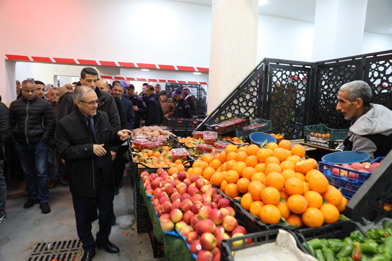 معاينة السوق المركزي بوسط مدينة بسكرة