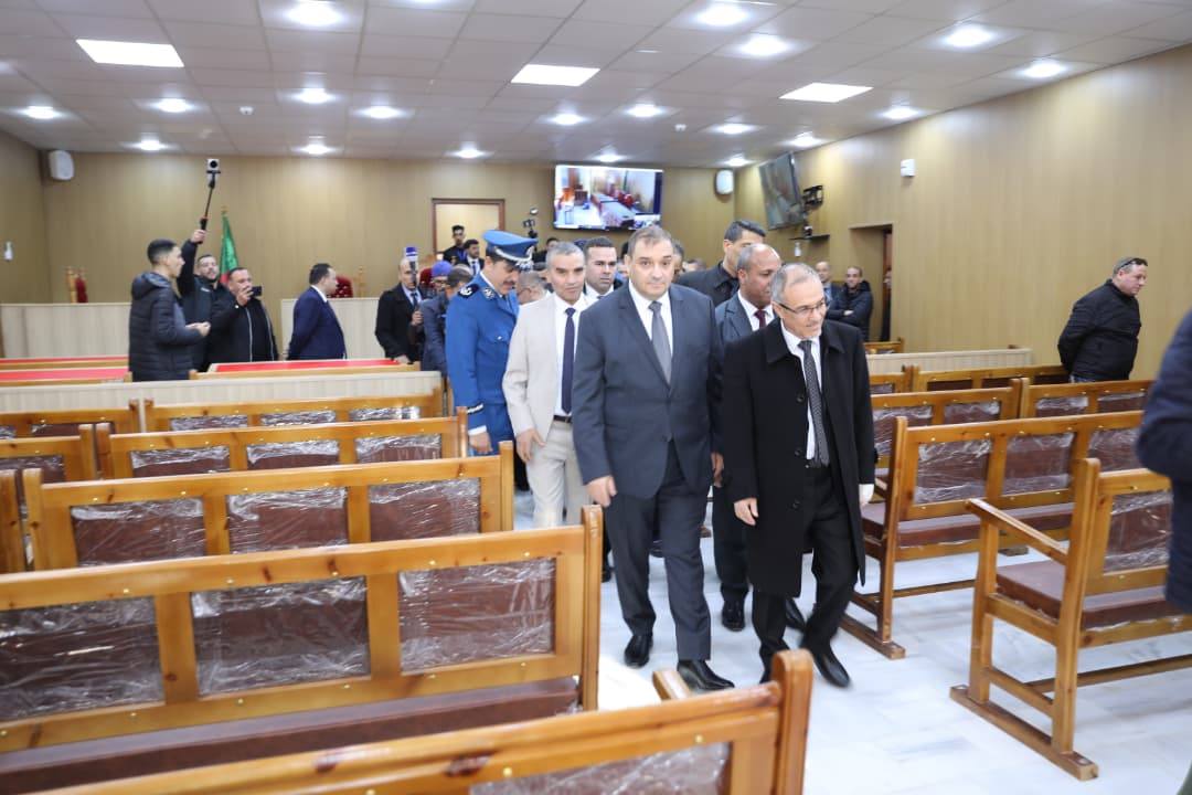 الاشراف على تدشين مقر محكمة القنطرة