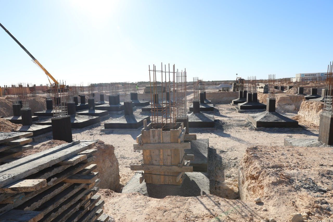 معاينة مشروع إنجاز ثانوية صنف 1000 مقعد ببلدية ليوة