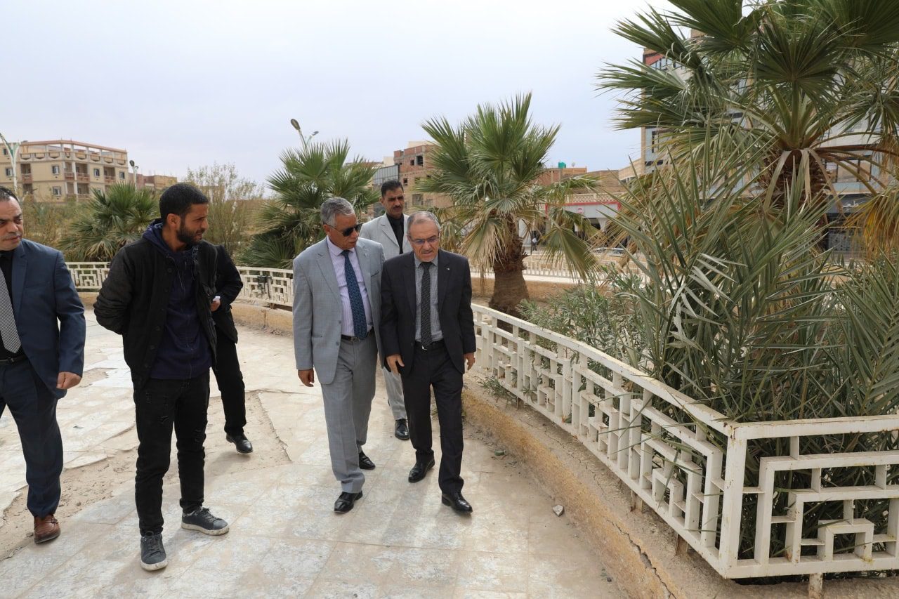 معاينة العديد من المشاريع التنموية ببلدية بسكرة