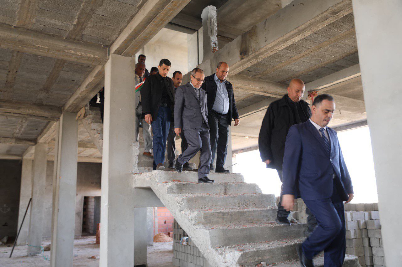 معاينة العديد من المشاريع التنموية ببلدية طولقة