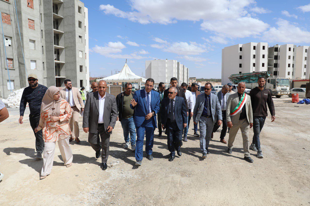 معاينة العديد من المشاريع التنموية ببلدية طولقة