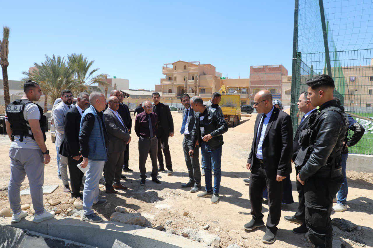 معاينة مشروع إعادة الإعتبار لساحة الزواكة