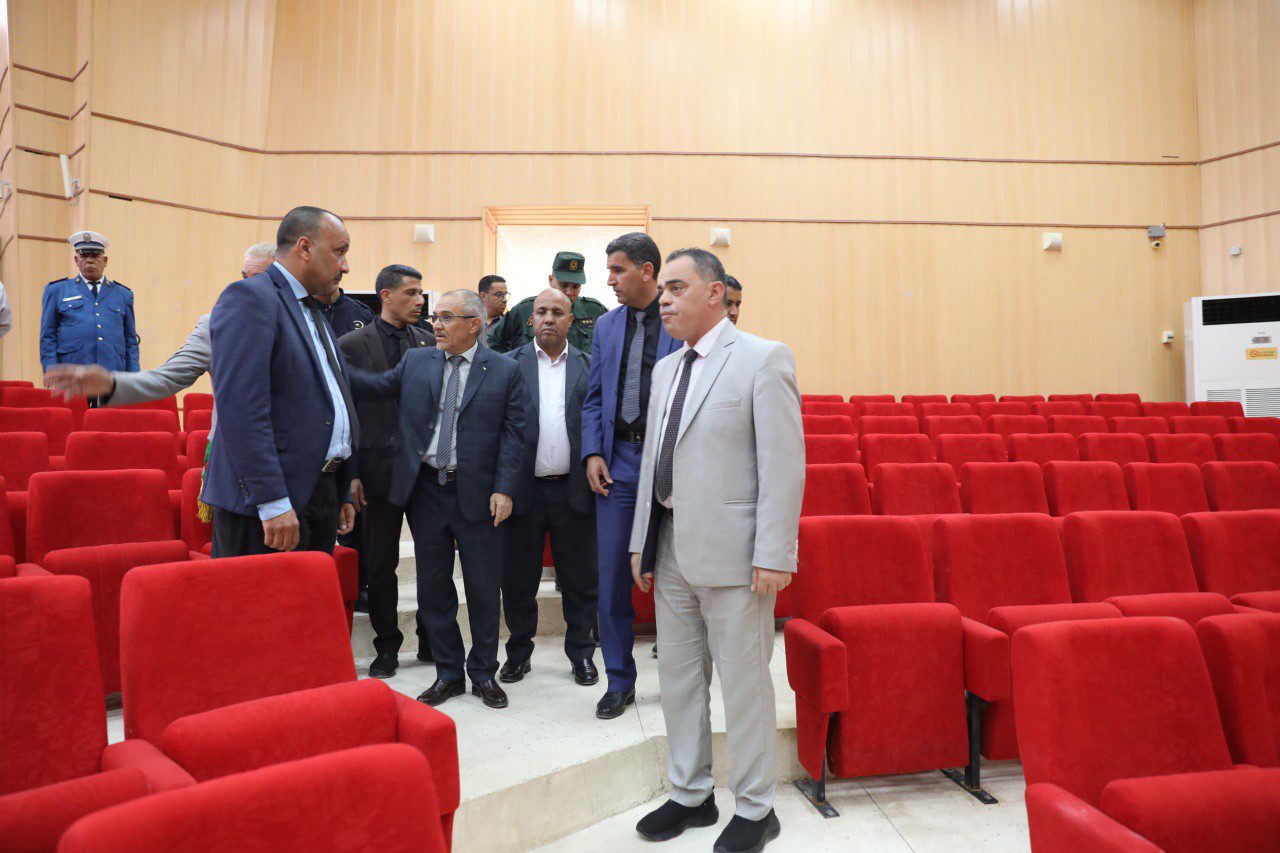 معاينة آخر التحضيرات للملتقى الدولي عقبة ابن نافع  الفهري الطبعة التاسعة.