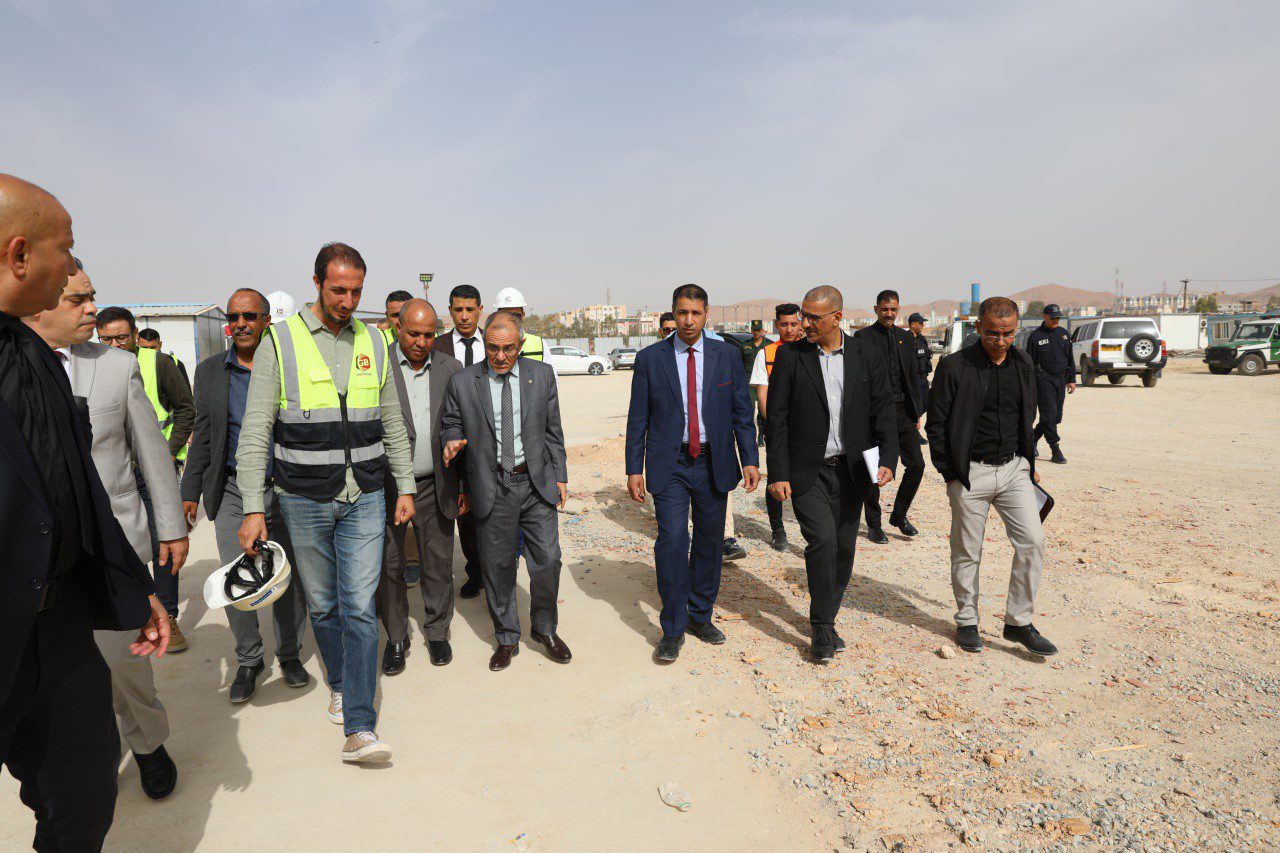 معاينة العديد من المشاريع التنموية بمختلف البلديات .