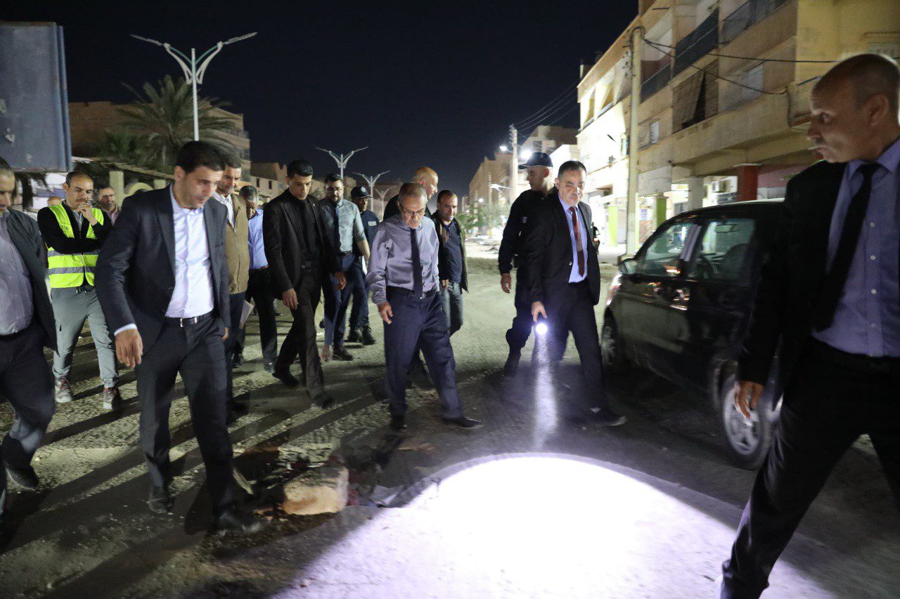 معاينة العديد من الورشات ببلدية بسكرة