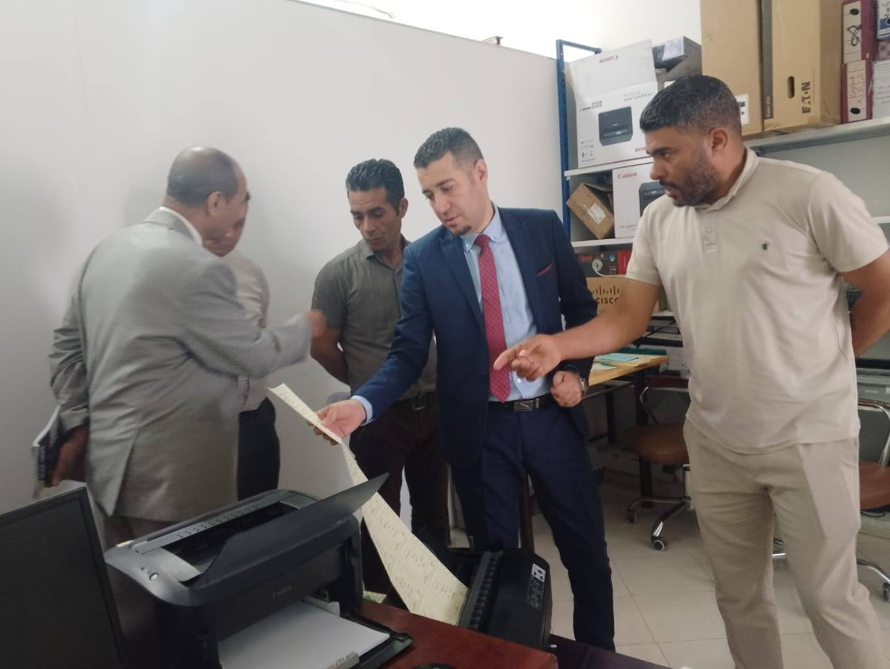 التحضيرات اللوجيستية للانتخابات التشريعية المقررة يوم 02 جويلية 2026