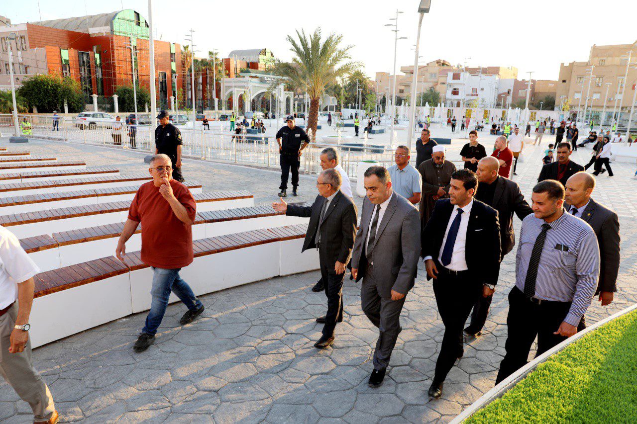 معاينة ساحة الحرية في حلتها الجديدة