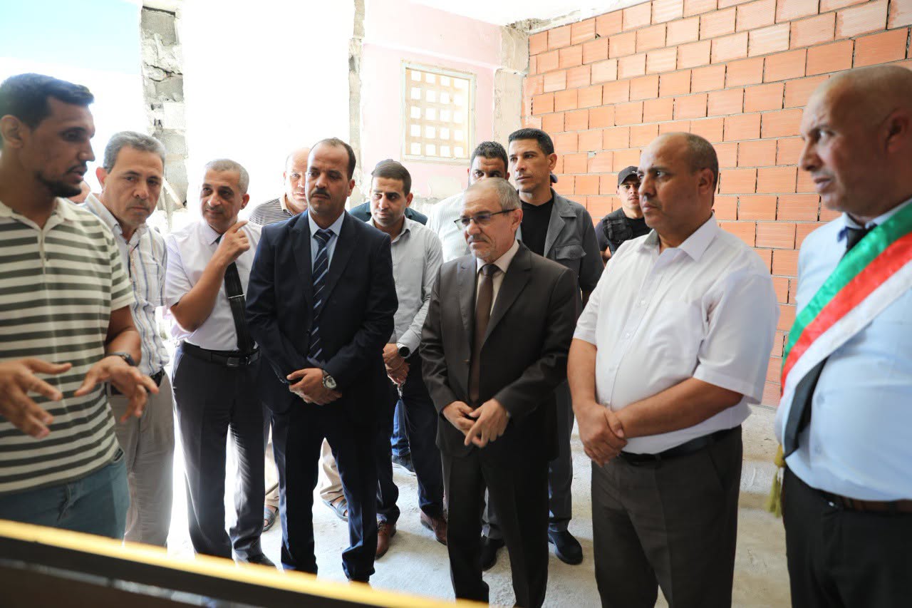 معاينة الاشغال بالمؤسسة العمومية الإستشفائية المجاهد “زيوشي محمد”